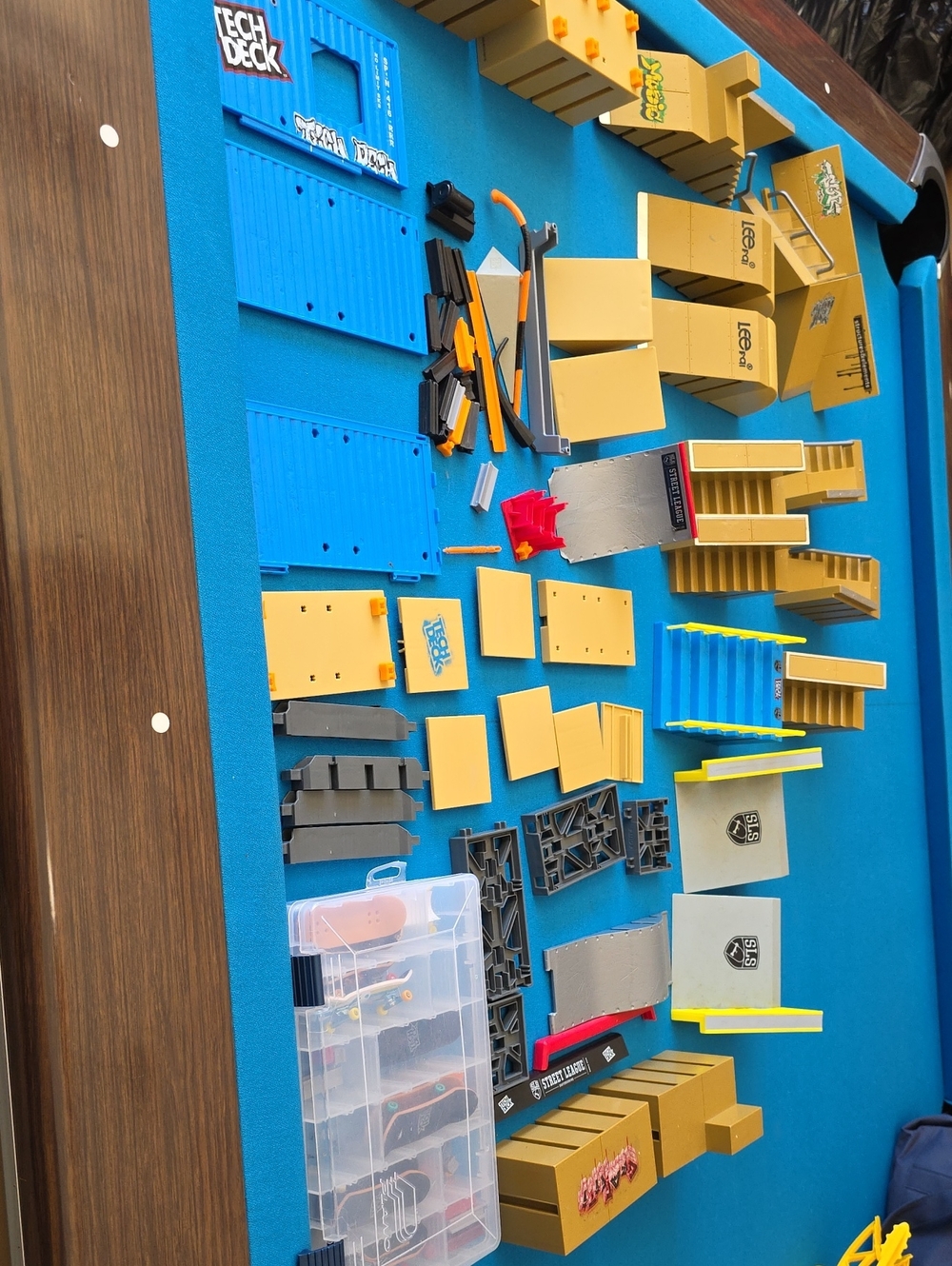 Modular Skate Park Playset - Blue & Yellow